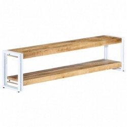 TV-Schrank 150 x 30 x 40 cm Massivholz Mango