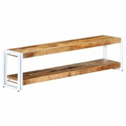 TV-Schrank 150 x 30 x 40 cm Massivholz Mango