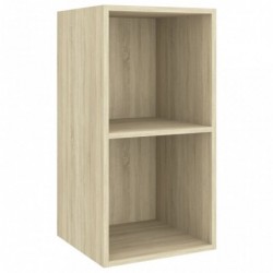 3-tlg. TV-Schrank-Set Sonoma-Eiche Spanplatte