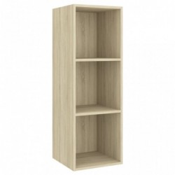 3-tlg. TV-Schrank-Set Sonoma-Eiche Spanplatte