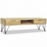 TV-Schrank 120 x 35 x 35 cm Teak Massiv