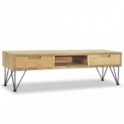 TV-Schrank 120 x 35 x 35 cm Teak Massiv