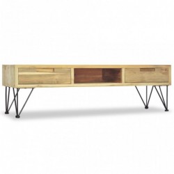 TV-Schrank 120 x 35 x 35 cm Teak Massiv