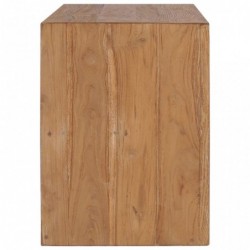 TV-Schrank 90×30×40 cm Massivholz Teak