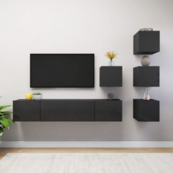 6-tlg. TV-Schrank-Set...