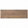 TV-Schrank 110x35x40 cm Teak Massivholz