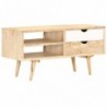 TV-Schrank 90 x 35 x 45 cm Massivholz Mango