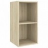 3-tlg. TV-Schrank-Set Sonoma-Eiche Spanplatte