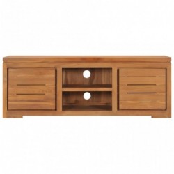 TV-Schrank 110 x 30 x 40 cm Teak Massivholz