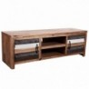 TV-Schrank Akazie Massivholz 120x35x40 cm