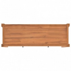 TV-Schrank 140x40x45 cm Recyceltes Teak