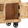 TV-Schrank Raues Mangoholz 110x30x50 cm