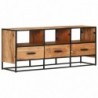 TV-Schrank 110x30x45 cm Massivholz Akazie