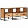 TV-Schrank 110x30x45 cm Massivholz Akazie