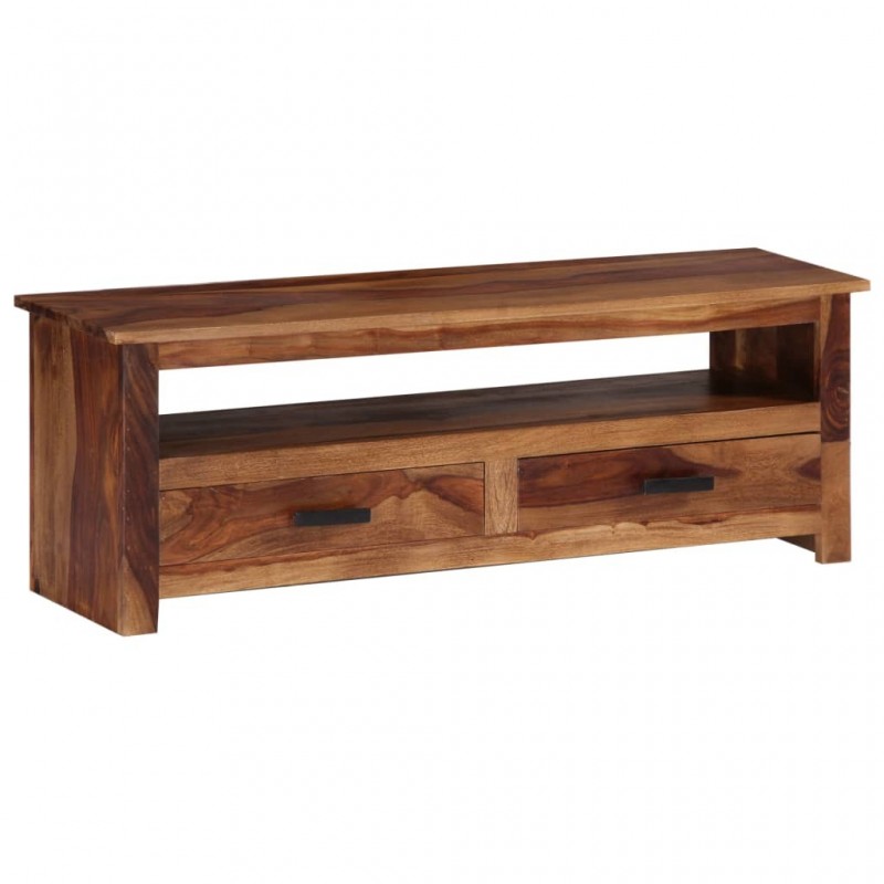 TV-Schrank 118 x 30 x 40 cm Massivholz