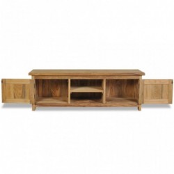 TV-Schrank Massivholz Teak 120×30×40 cm