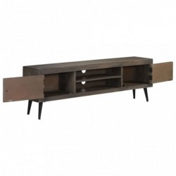 TV-Schrank Mangoholz Massiv 140 x 30 x 45 cm