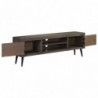 TV-Schrank Mangoholz Massiv 140 x 30 x 45 cm