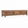 TV-Schrank 150 x 30 x 30 cm Massivholz Teak