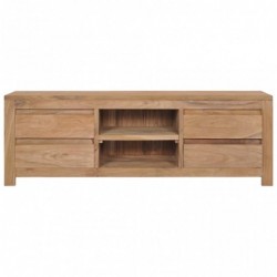 TV-Schrank 120×30×40 cm Massivholz Teak