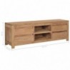 TV-Schrank 120×30×40 cm Massivholz Teak