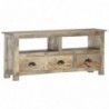 TV-Schrank 110 x 30 x 50 cm Massivholz Mango