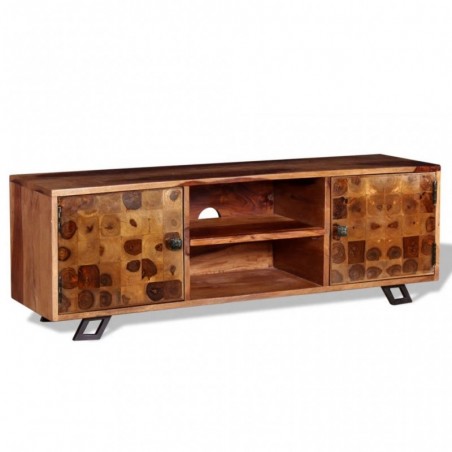 Fernsehschrank Massivholz 120x30x40 cm