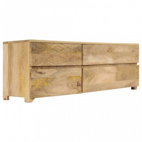 TV-Schrank Massivholz Mango 120 x 30 x 40 cm