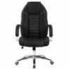 Amstyle Drehstuhl in Jeansoptik Bezug Stoff Schwarz Schreibtischstuhl bis 120 kg | Design Chefsessel Höhenverstellbar | Büros