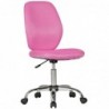 Amstyle Kinderschreibtischstuhl pink für Kinder ab 6 mit Lehne | Kinder-Drehstuhl Kinder-Bürostuhl ergonomisch | Jugendstuhl