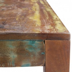 Wohnling Couchtisch KALKUTTA 60 x 47 x 60 cm | Massivholz Beistelltisch Shabby-Chic | Wohnzimmer Tisch aus Bootsholz | Sofati