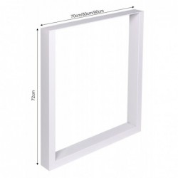 2x Tischbeine Velden 70 cm