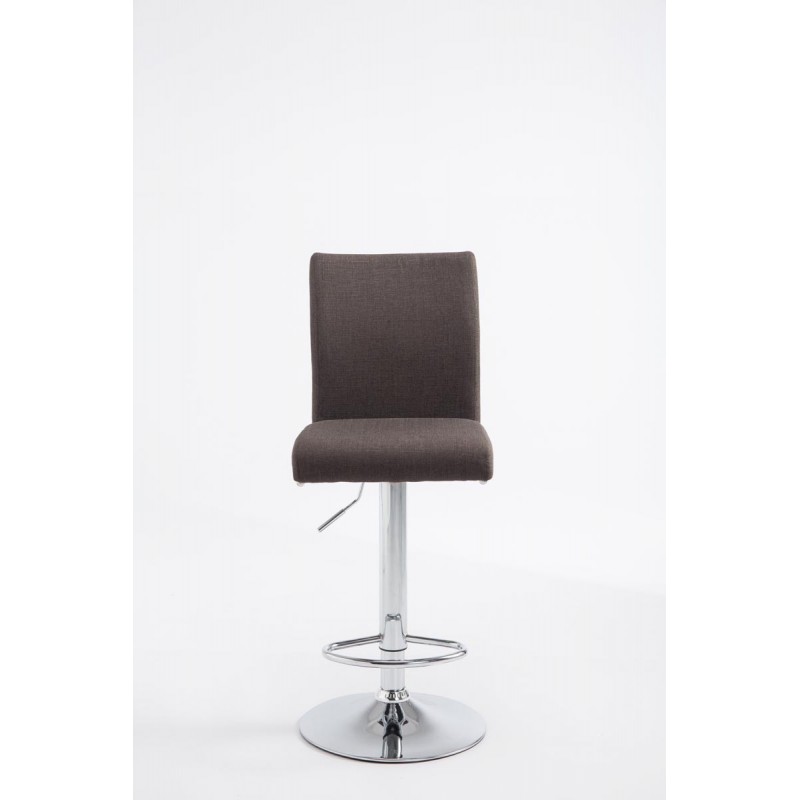 2er Set Barhocker Köln Stoff chrom