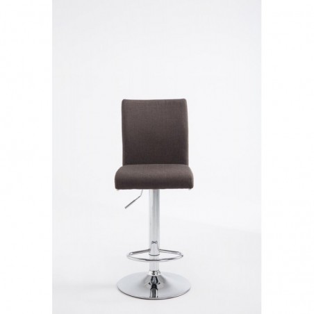 2er Set Barhocker Köln Stoff chrom