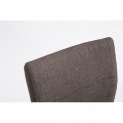 2er Set Barhocker Köln Stoff chrom