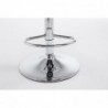 2er Set Barhocker Köln Stoff chrom