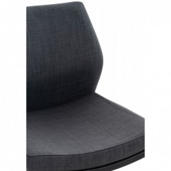 Barhocker Matola Stoff schwarz