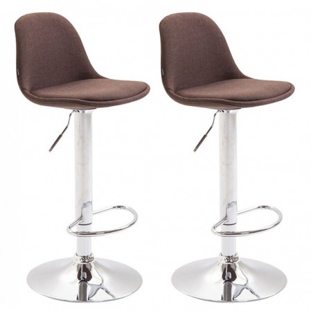 2er Set Barhocker Kiel Stoff