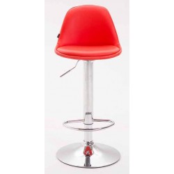 2er Set Barhocker Kiel Vollgepolstert Kunstleder chrom