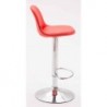 2er Set Barhocker Kiel Vollgepolstert Kunstleder chrom