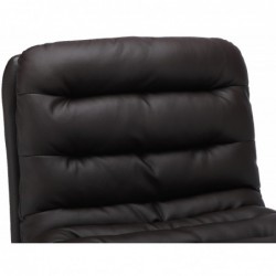 Barhocker Dundalk Kunstleder schwarz