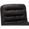 Barhocker Dundalk Kunstleder schwarz