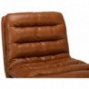 Barhocker Dundalk Kunstleder edelstahl