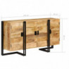 Sideboard Mangoholz Massiv 150 x 40 x 80 cm