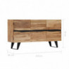 Sideboard 150 x 40 x 79 cm Akazie Massivholz