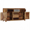 Sideboard 140 x 40 x 80 cm Massivholz