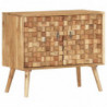 Sideboard 75 x 35 x 65 cm Massivholz Akazie