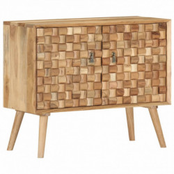 Sideboard 75 x 35 x 65 cm Massivholz Akazie