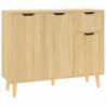 Sideboard Sonoma-Eiche 90x30x72 cm Spanplatte