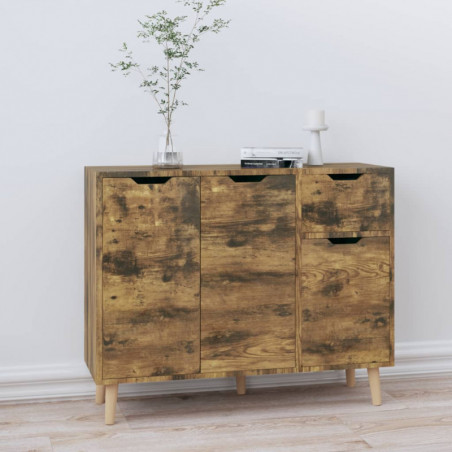 Sideboard Räuchereiche 90x30x72 cm Spanplatte